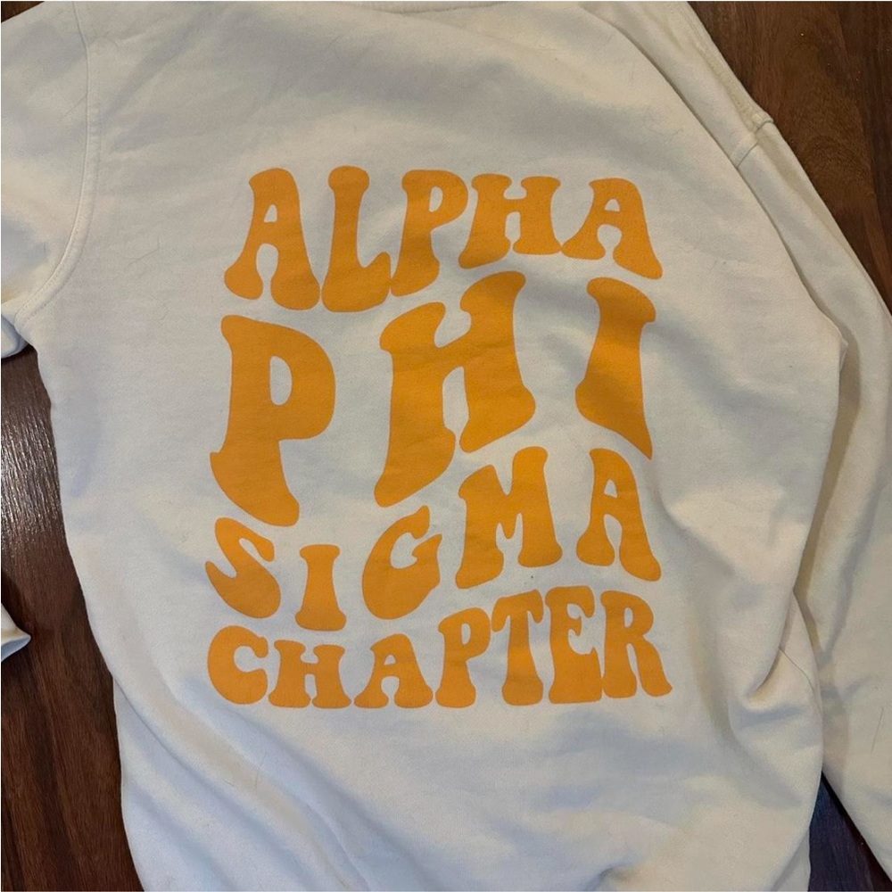 Alpha Phi Hoodie - Picture 3 of 5